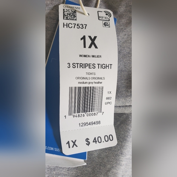 NWT Adidas Orignal Leggings - Picture 8 of 9